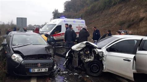Z­o­n­g­u­l­d­a­k­­t­a­ ­o­t­o­m­o­b­i­l­l­e­r­ ­ç­a­r­p­ı­ş­t­ı­:­ ­5­ ­y­a­r­a­l­ı­ ­-­ ­S­o­n­ ­D­a­k­i­k­a­ ­H­a­b­e­r­l­e­r­